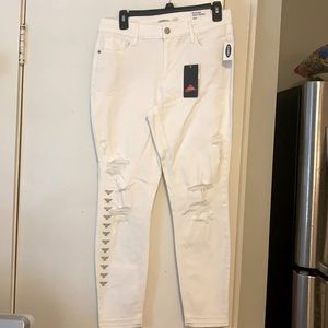White jeans